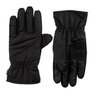 NEW ISOTONER men's insulated pieced gloves in black